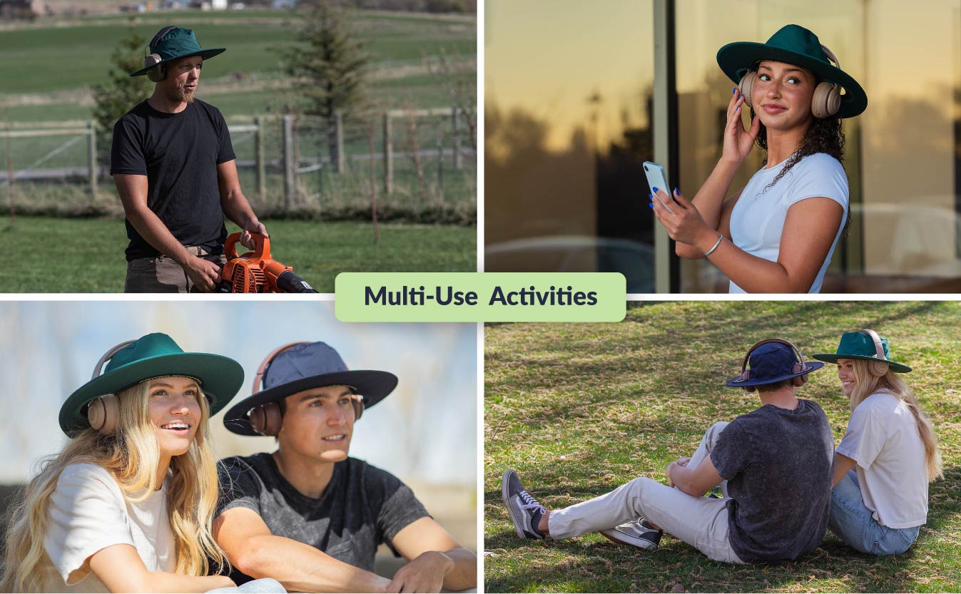 Made For Muffs Dark Green Hat
