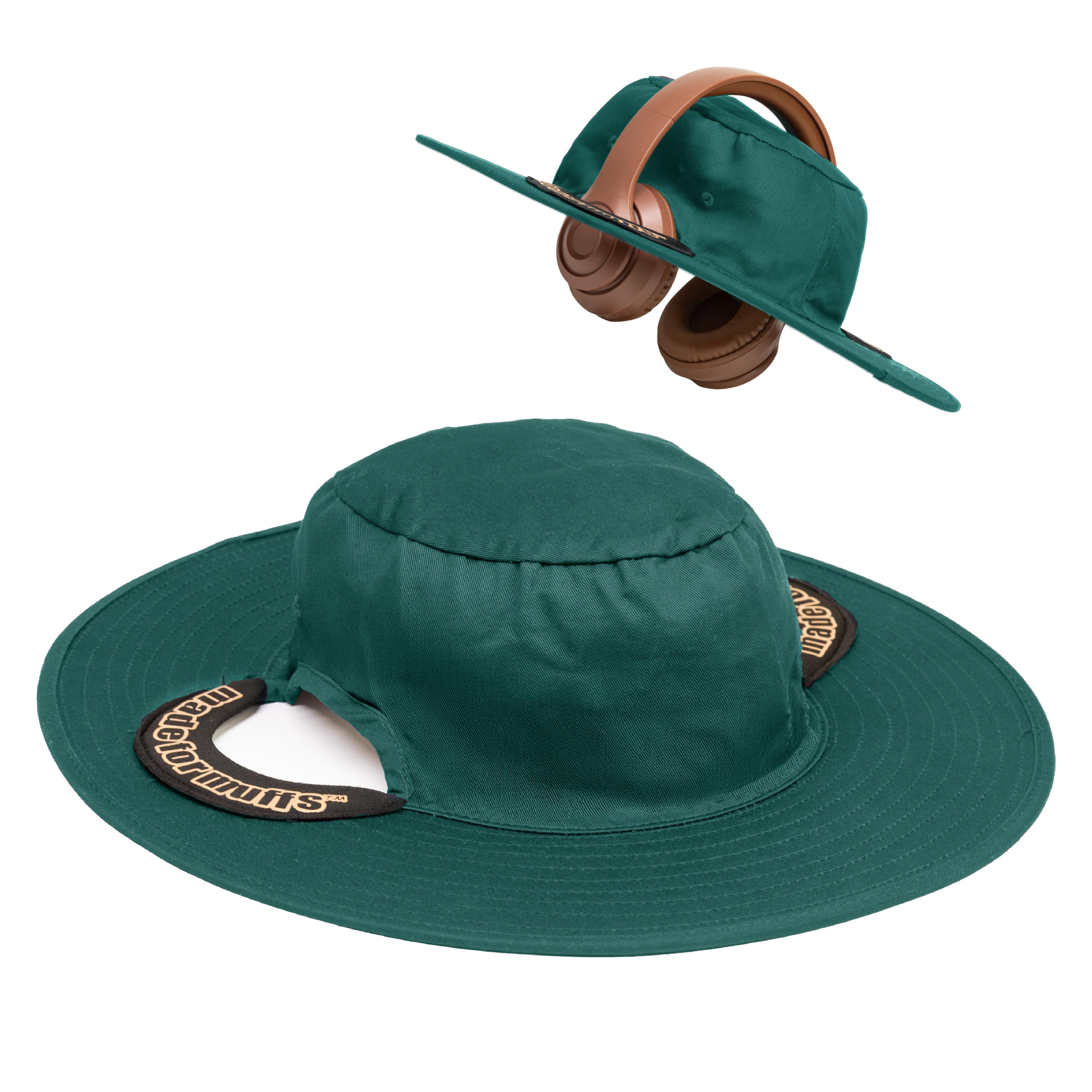 Made For Muffs Dark Green Hat