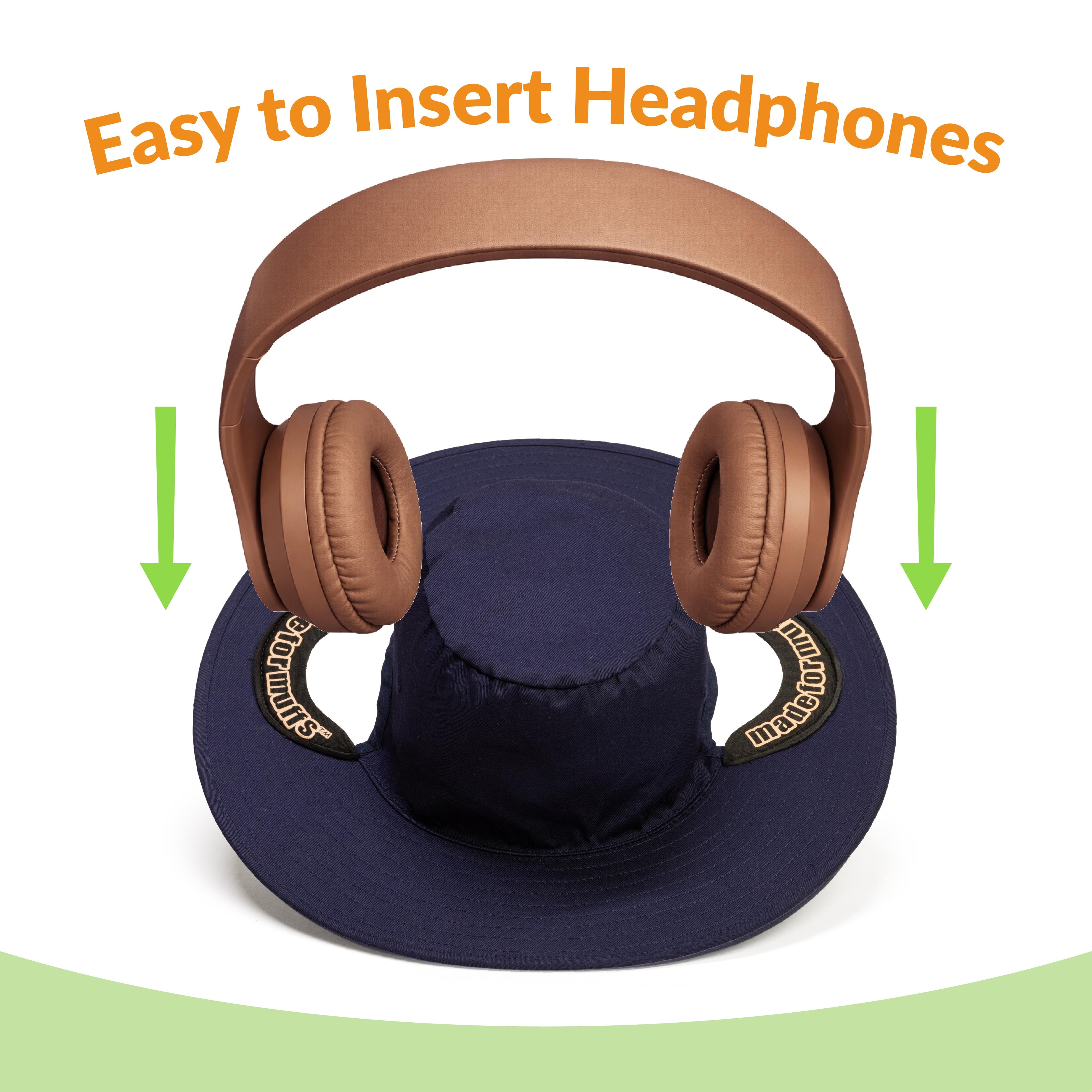 Made For Muffs Navy Blue Hat