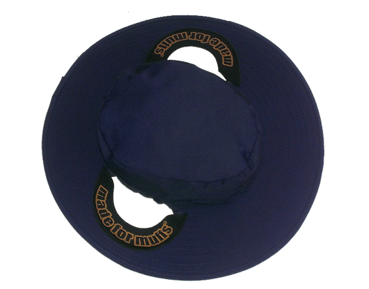 Made For Muffs Navy Blue Hat